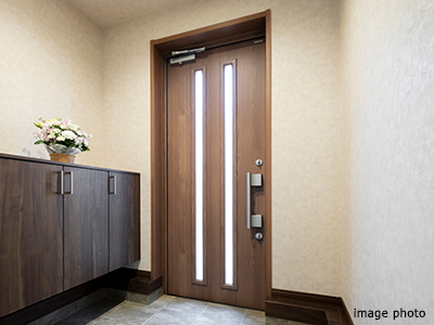 鋼製断熱フラッシュ扉｜ザ・パークハウス高輪松ヶ丘