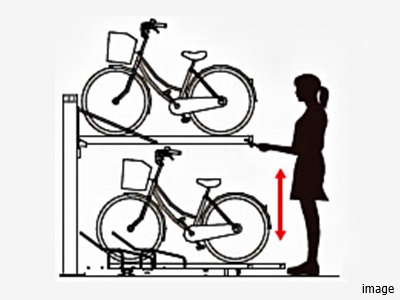 2段ラック｜ザ・パークハウス高輪松ヶ丘