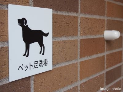 ペット足洗い場｜ザ・パークハウス高輪松ヶ丘
