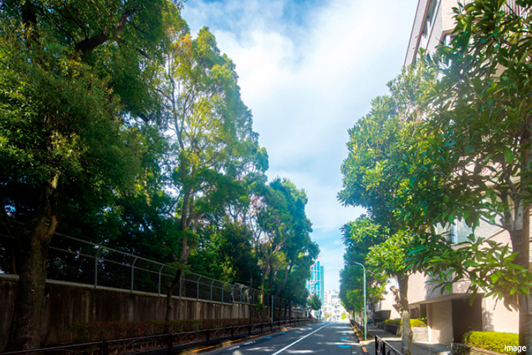 周辺の街並イメージ｜ザ・パークハウス高輪松ヶ丘