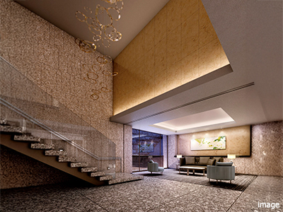 吹き抜け｜ザ・パークハウス高輪松ヶ丘