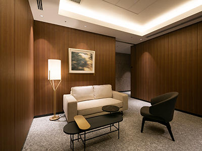 ウェイティングラウンジ｜ザ・パークハウス高輪松ヶ丘