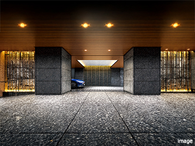 カーアプローチ｜ザ・パークハウス高輪松ヶ丘